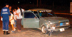 29/01/2008: VARIOS HERIDOS EN DISTINTOS ACCIDENTES OCURRIDOS DURANTE LA JORNADA DE AYER.  Varios menores circulaban en el Fiat que protagoniz� el accidente de anoche. 